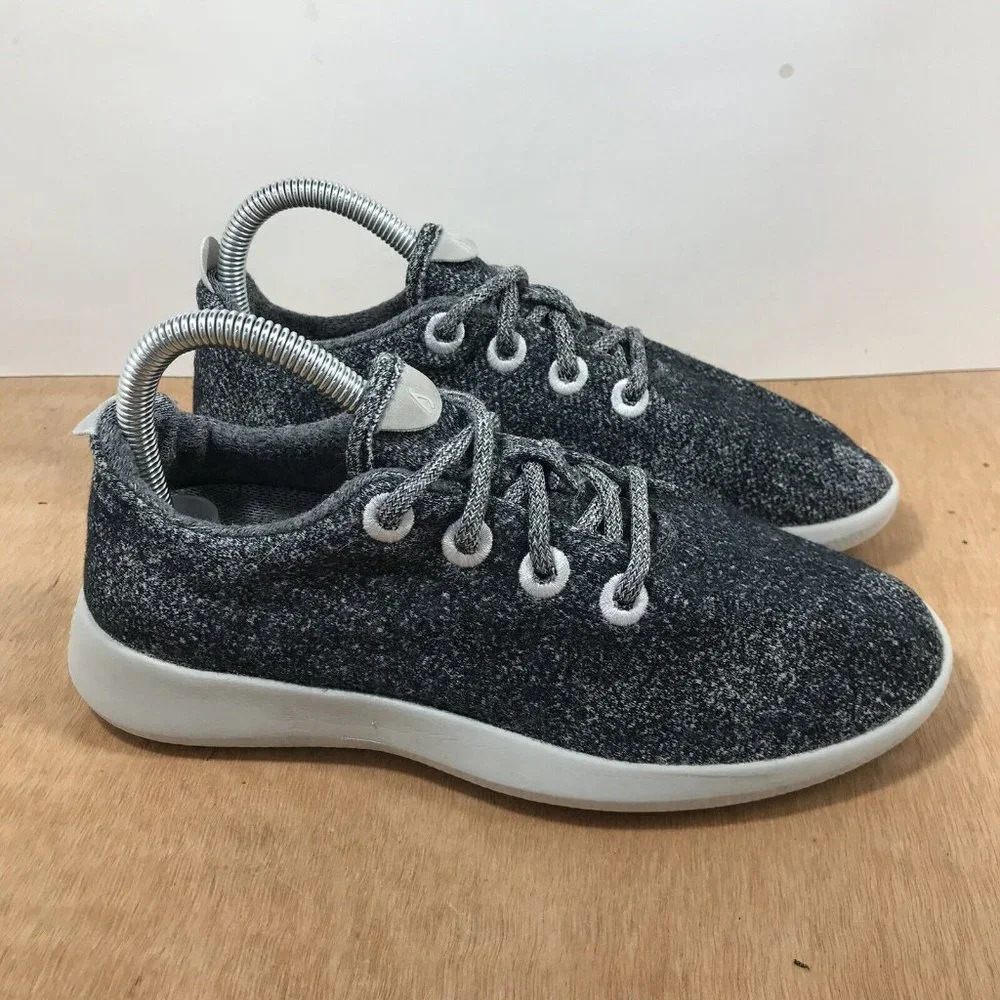Allbirds Wool Runners Women Size 7 Grey Athletic Running Shoes